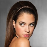 HD - French Braid Band - Model - Front 1 (1)